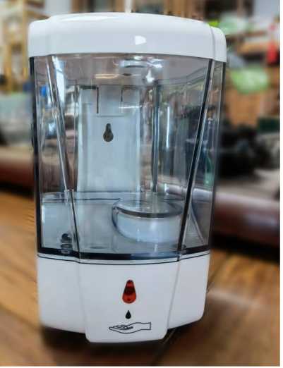 消毒皂液机结构图